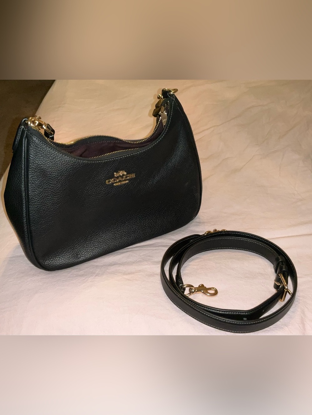 Coach Teri Shoulder Bag Black